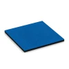 Loseta de caucho para parque infantil – 110 cm von WARCO im Farbdesign Azul celeste mit den Abmessungen 50 x 50 x 3 cm | 0,25 m². Produktfoto von Artikel 6244 in der Aufsicht von schräg vorne.