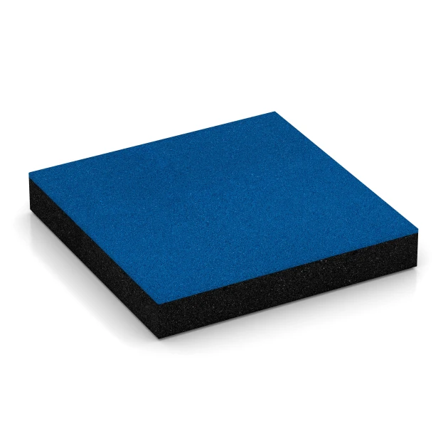 Baldosas amortiguadoras von WARCO im Farbdesign Azul cielo mit den Abmessungen 50 x 50 x 8 cm. Produktfoto von Artikel 6232 in der Aufsicht von schräg vorne.