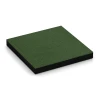 Baldosas amortiguadoras von WARCO im Farbdesign Verde hierba mit den Abmessungen 50 x 50 x 6 cm | 0,25 m². Produktfoto von Artikel 6203 in der Aufsicht von schräg vorne.