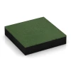 Loseta de caucho para parque infantil – 300 cm von WARCO im Farbdesign Verde hierba mit den Abmessungen 50 x 50 x 11 cm | 0,25 m². Produktfoto von Artikel 6279 in der Aufsicht von schräg vorne.
