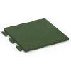 Loseta de caucho Linea von WARCO im Farbdesign Verde hierba mit den Abmessungen 50 x 50 x 3 cm | 0,25 m². Produktfoto von Artikel 7054 in der Aufsicht von schräg vorne.