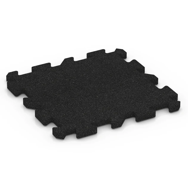 Losetas para pistas deportivas von WARCO im Farbdesign Antracita mit den Abmessungen 50 x 50 x 3 cm | 0,25 m². Produktfoto von Artikel 6987 in der Aufsicht von schräg vorne.