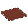 Baldosa para balcón von WARCO im Farbdesign Rojo ladrillo mit den Abmessungen 50 x 50 x 2 cm | 0,25 m². Produktfoto von Artikel 6410 in der Aufsicht von schräg vorne.
