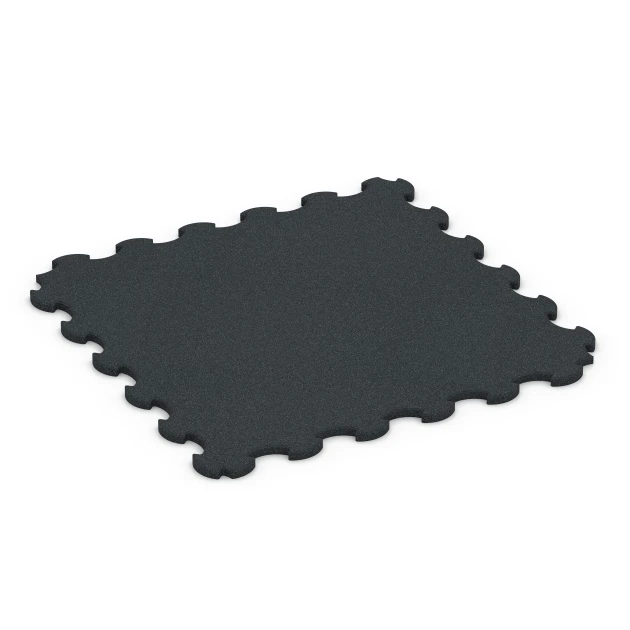 Suelo interior para perros von WARCO im Farbdesign Antracita mit den Abmessungen 102,5 x 102,5 x 2,2 cm | 1,05 m². Produktfoto von Artikel 7085 in der Aufsicht von schräg vorne.