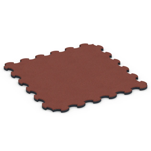  von WARCO im Farbdesign Rojo ladrillo mit den Abmessungen 102,5 x 102,5 x 3 cm | 1,05 m². Produktfoto von Artikel 6392 in der Aufsicht von schräg vorne.