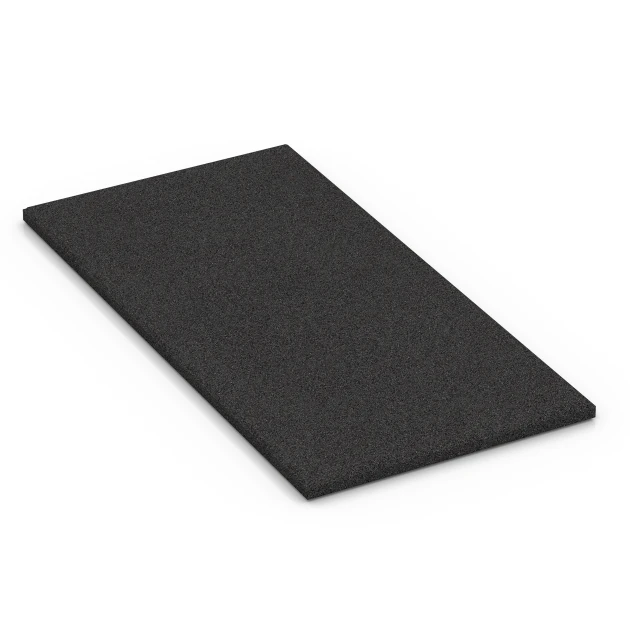 Loseta de caucho para cuadras von WARCO im Farbdesign Antracita mit den Abmessungen 100 x 50 x 3 cm | 0,50 m². Produktfoto von Artikel 6381 in der Aufsicht von schräg vorne.