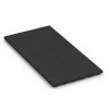 Loseta de caucho para cuadras Confort von WARCO im Farbdesign Antracita mit den Abmessungen 100 x 50 x 4 cm | 0,50 m². Produktfoto von Artikel 6385 in der Aufsicht von schräg vorne.