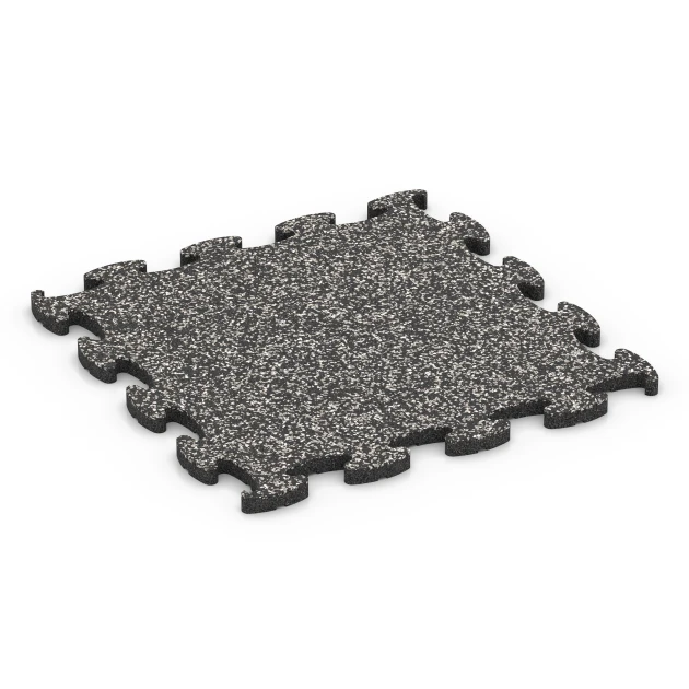 Baldosa borde de piscina von WARCO im Farbdesign Granito gris oscuro mit den Abmessungen 46 x 46 x 1,8 cm. Produktfoto von Artikel 6760 in der Aufsicht von schräg vorne.