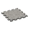 Baldosa de balcón von WARCO im Farbdesign Granito gris mit den Abmessungen 44,6 x 44,6 x 1,8 cm. Produktfoto von Artikel 6788 in der Aufsicht von schräg vorne.