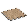 Pavimento agility canino indoor von WARCO im Farbdesign Terracota mit den Abmessungen 44,6 x 44,6 x 1,8 cm | 0,20 m². Produktfoto von Artikel 6898 in der Aufsicht von schräg vorne.
