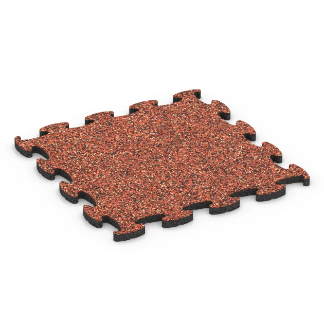 Baldosa ferial encajable von WARCO im Farbdesign Etna mit den Abmessungen 46 x 46 x 1,8 cm. Produktfoto von Artikel 6917 in der Aufsicht von schräg vorne.