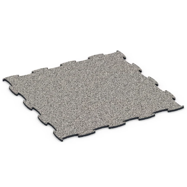 Pavimento agility canino von WARCO im Farbdesign Granito gris mit den Abmessungen 97,1 x 97,1 × 1,8 cm. Produktfoto von Artikel 6806 in der Aufsicht von schräg vorne.