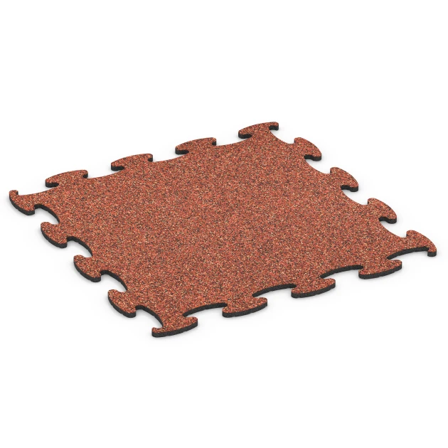 Baldosa ferial encajable von WARCO im Farbdesign Etna mit den Abmessungen 98 x 98 × 1,8 cm. Produktfoto von Artikel 6926 in der Aufsicht von schräg vorne.