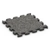 Suelo Fitness Max von WARCO im Farbdesign Granito gris oscuro mit den Abmessungen 46 x 46 × 2,8 cm. Produktfoto von Artikel 6877 in der Aufsicht von schräg vorne.