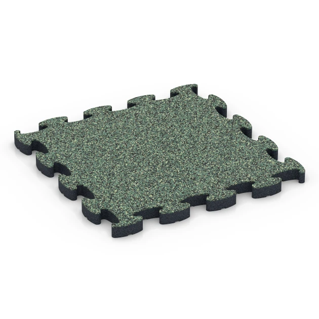 Suelo Fitness Max von WARCO im Farbdesign Césped inglés mit den Abmessungen 44,6 x 44,6 x 2,8 cm | 0,20 m². Produktfoto von Artikel 6879 in der Aufsicht von schräg vorne.