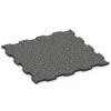Fitness Active suelo von WARCO im Farbdesign Granito gris oscuro mit den Abmessungen 97,1 x 97,1 x 2,8 cm. Produktfoto von Artikel 6850 in der Aufsicht von schräg vorne.
