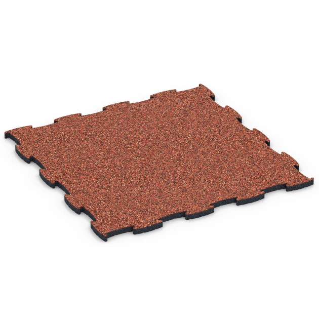 Fitness Active suelo von WARCO im Farbdesign Etna mit den Abmessungen 97,1 x 97,1 x 2,8 cm. Produktfoto von Artikel 6854 in der Aufsicht von schräg vorne.
