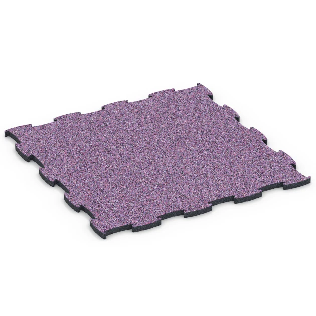 Fitness Active suelo von WARCO im Farbdesign Lavanda mit den Abmessungen 97,1 x 97,1 x 2,8 cm. Produktfoto von Artikel 6855 in der Aufsicht von schräg vorne.