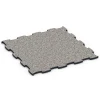 Suelo Fitness Max von WARCO im Farbdesign Granito gris mit den Abmessungen 97,1 x 97,1 x 2,8 cm. Produktfoto von Artikel 6887 in der Aufsicht von schräg vorne.