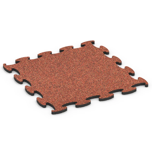 Suelo Fitness Max von WARCO im Farbdesign Etna mit den Abmessungen 98 x 98 x 2,8 cm. Produktfoto von Artikel 6890 in der Aufsicht von schräg vorne.
