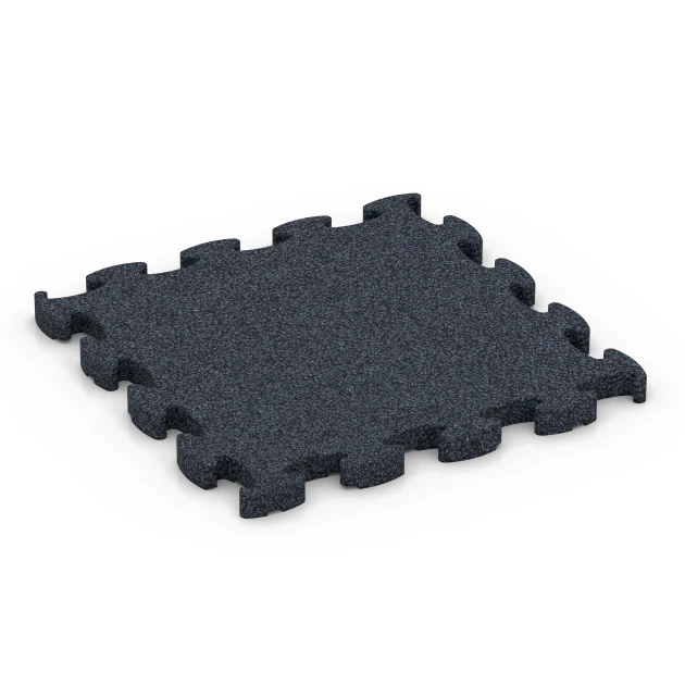 Fitness Premium suelo deportivo von WARCO im Farbdesign Antracita mit den Abmessungen 28,9 x 28,9 x 1,8 cm | 0,084 m². Produktfoto von Artikel 6958 in der Aufsicht von schräg vorne.