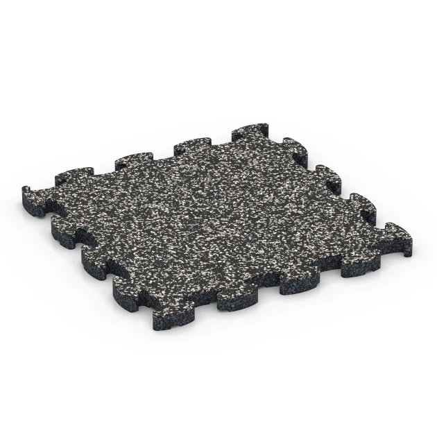 Baldosa borde de piscina von WARCO im Farbdesign Granito gris oscuro mit den Abmessungen 28,9 x 28,9 x 1,8 cm | 0,084 m². Produktfoto von Artikel 6769 in der Aufsicht von schräg vorne.