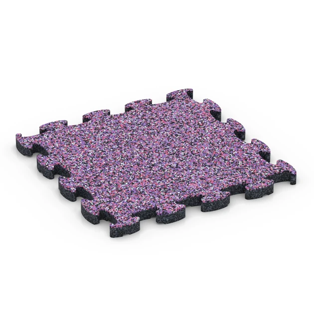 Baldosa borde de piscina von WARCO im Farbdesign Lavanda mit den Abmessungen 28,9 x 28,9 x 1,8 cm. Produktfoto von Artikel 6774 in der Aufsicht von schräg vorne.