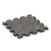 Loseta efecto piedra encajable von WARCO im Farbdesign Granito gris oscuro mit den Abmessungen 30 x 30 x 1,8 cm. Produktfoto von Artikel 6814 in der Aufsicht von schräg vorne.