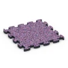 Loseta efecto piedra encajable von WARCO im Farbdesign Lavanda mit den Abmessungen 28,9 x 28,9 x 1,8 cm. Produktfoto von Artikel 6819 in der Aufsicht von schräg vorne.