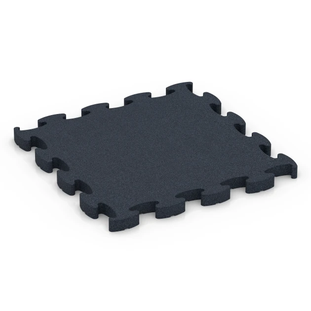 Fitness Premium suelo técnico von WARCO im Farbdesign Antracita mit den Abmessungen 45,9 x 45,9 x 2,8 cm. Produktfoto von Artikel 6967 in der Aufsicht von schräg vorne.