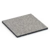 Suelo de gimnasio para exterior von WARCO im Farbdesign Granito gris mit den Abmessungen 60 x 60 x 3 cm | 0,36 m². Produktfoto von Artikel 7133 in der Aufsicht von schräg vorne.