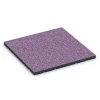 Suelo de gimnasio para exterior von WARCO im Farbdesign Lavanda mit den Abmessungen 60 x 60 x 3 cm | 0,36 m². Produktfoto von Artikel 7137 in der Aufsicht von schräg vorne.