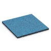 Suelo de gimnasio para exterior von WARCO im Farbdesign Atlántico mit den Abmessungen 60 x 60 x 3 cm | 0,36 m². Produktfoto von Artikel 7139 in der Aufsicht von schräg vorne.