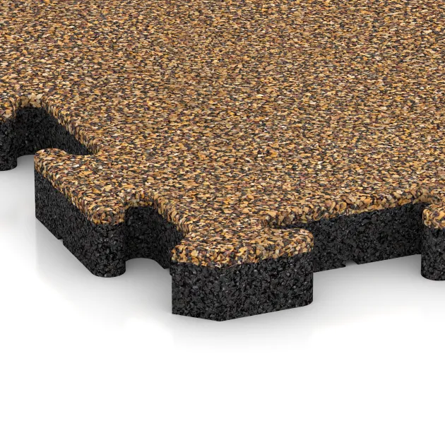 Detailaufnahme der Randausprägung von WARCO-Produkt 2889, Paving slab, Format 500 x 500 x 40 mm, Farbe Marruecos.