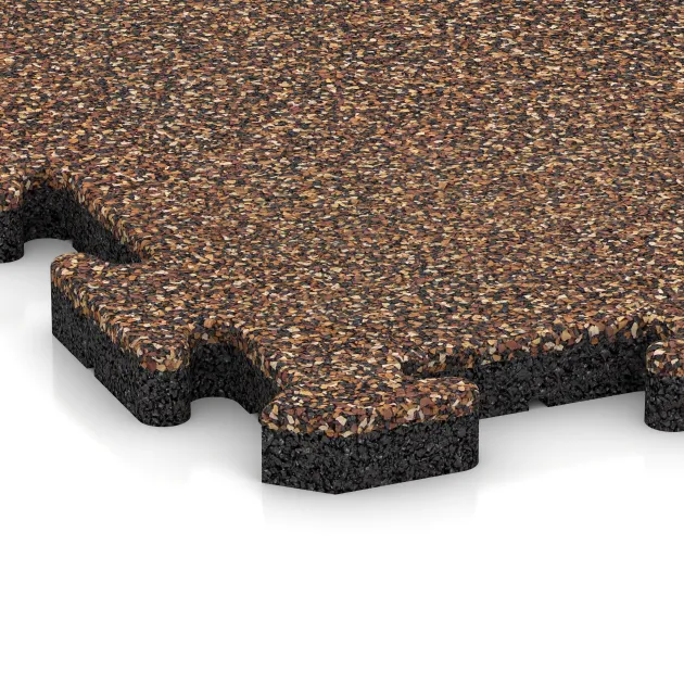 Detailaufnahme der Randausprägung von WARCO-Produkt 2730, Baldosa borde piscina, Format 500 x 500 x 30 mm, Farbe Café con leche.