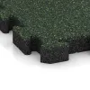 Detailaufnahme der Randausprägung von WARCO-Produkt 3024, Baldosa de terraza encajable, Format 500 x 500 x 50 mm, Farbe Césped inglés.