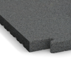 Detailaufnahme der Randausprägung von WARCO-Produkt 5149, Loseta de borde, Format 1000 x 485 x 40 mm, Farbe Gris pizarra.
