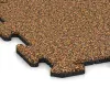 Detailaufnahme der Randausprägung von WARCO-Produkt 0128, Baldosa borde piscina, Format 500 x 500 x 18 mm, Farbe Terracota.