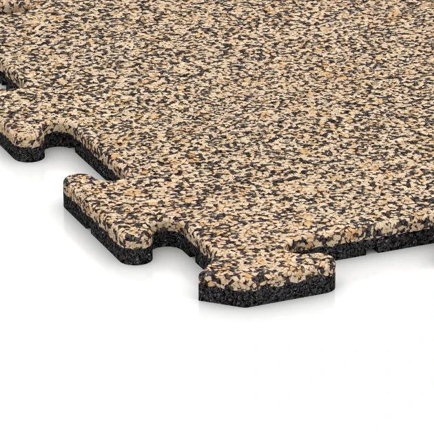 Detailaufnahme der Randausprägung von WARCO-Produkt 0132, Baldosa borde piscina, Format 500 x 500 x 18 mm, Farbe Travertino.