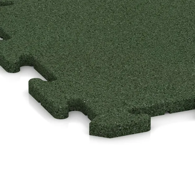Detailaufnahme der Randausprägung von WARCO-Produkt 0166, Baldosa exterior, Format 500 x 500 x 18 mm, Farbe Verde hierba.