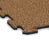 Detailaufnahme der Randausprägung von WARCO-Produkt 4788, Loseta de esquina HD, Format 485 x 485 x 18 mm, Farbe Terracota.
