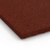 Detailaufnahme der Randausprägung von WARCO-Produkt 6647, , Format 100 x 50 x 4 cm, Farbe Rojo ladrillo.
