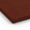 Detailaufnahme der Randausprägung von WARCO-Produkt 6649, Loseta de establo Confort, Format 100 x 50 x 5 cm, Farbe Rojo ladrillo.