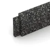Detailaufnahme der Randausprägung von WARCO-Produkt 2260, Rodapié, Format 750 x 80 x 20 mm, Farbe Granito oscuro.