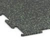 Detailaufnahme der Randausprägung von WARCO-Produkt 6453, Suelo de Fitness Compacto, Format 100 × 100 × 0,8 cm, Farbe Verde ligeramente moteado.