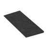 Detailaufnahme der Randausprägung von WARCO-Produkt 2308, Rampa de umbral 75 cm, Format 75 x 30 cm | 8 < 25 mm, Farbe Antracita.