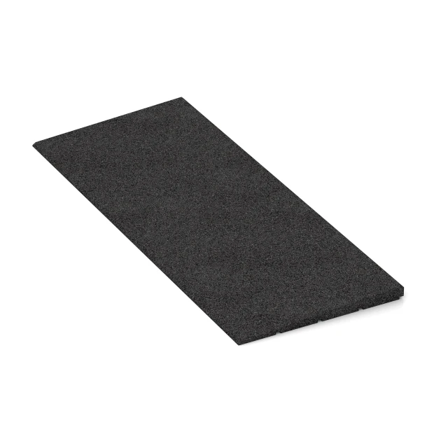 Detailaufnahme der Randausprägung von WARCO-Produkt 2308, Rampa de umbral 75 cm, Format 75 x 30 cm | 8 < 25 mm, Farbe Antracita.