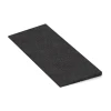 Detailaufnahme der Randausprägung von WARCO-Produkt 2348, Rampa de umbral 75 cm, Format 75 x 30 cm | 8 < 30 mm, Farbe Antracita.