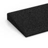 Detailaufnahme der Randausprägung von WARCO-Produkt 6598, Rampa para umbrales, Format 100 × 25 cm | 1 < 5 cm, Farbe Antracita.