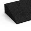 Detailaufnahme der Randausprägung von WARCO-Produkt 6603, Rampa para umbrales, Format 100 × 25 cm | 1 < 10 cm, Farbe Antracita.